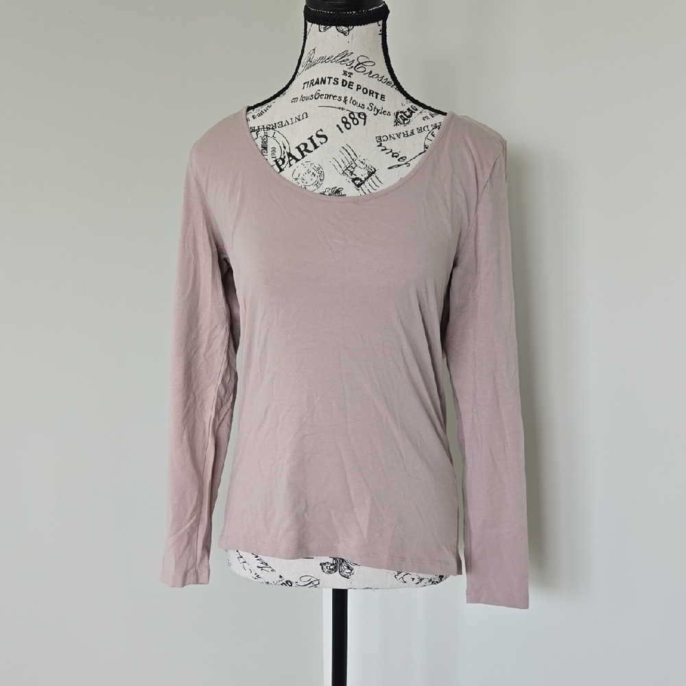 H&M Women's Tan Long Sleeve Top